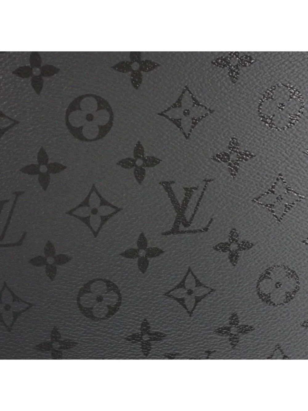 Louis Vuitton Horizon 55 Carry Case Suitcase Leather Monogram Midnight Black